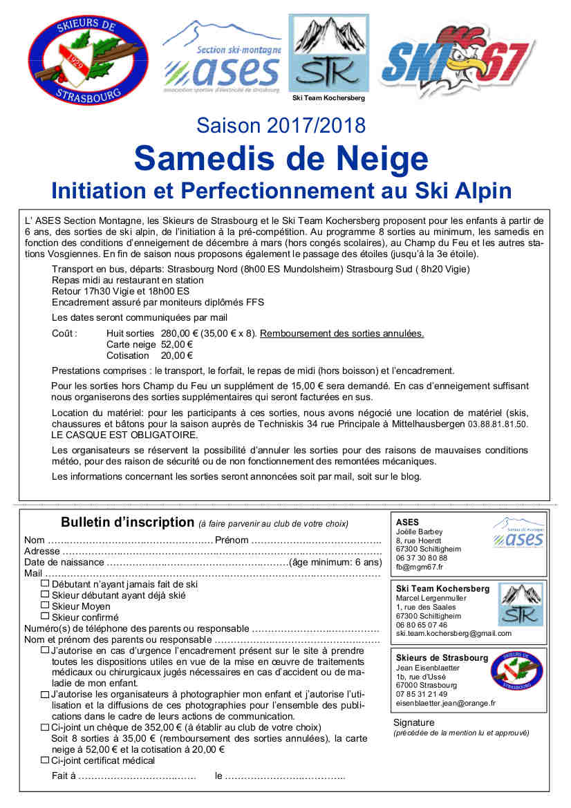 Samedi neige